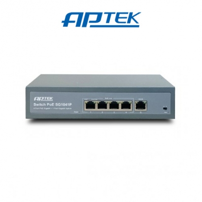 Switch APTEK SG1041P 4 Port PoE