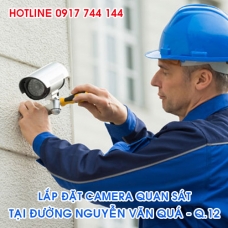 Lắp đặt camera tại đường Nguyễn Văn Quá Quận 12