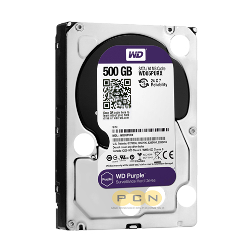 Ổ Cứng Western Purple 500GB WD05PURX