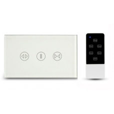 Công Tắc Cảm Ứng Thông Minh 3 Nút Điều Khiển Rèm Cửa SWC Có Kèm Remote