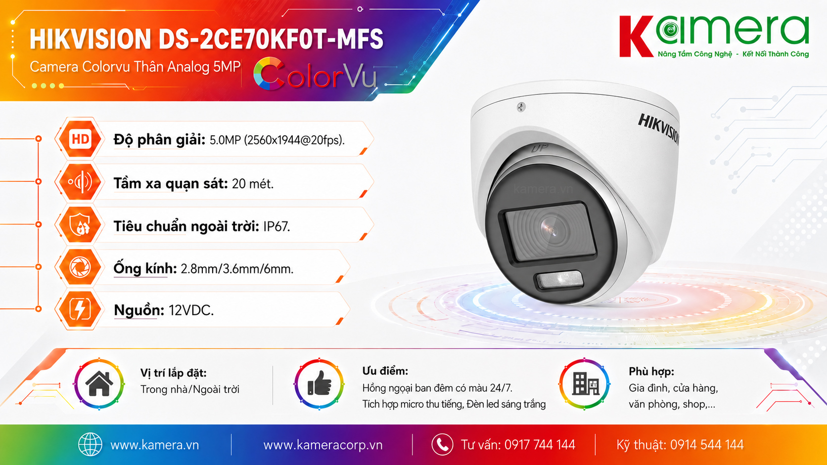 HIKVISION DS-2CE70KF0T-MFS